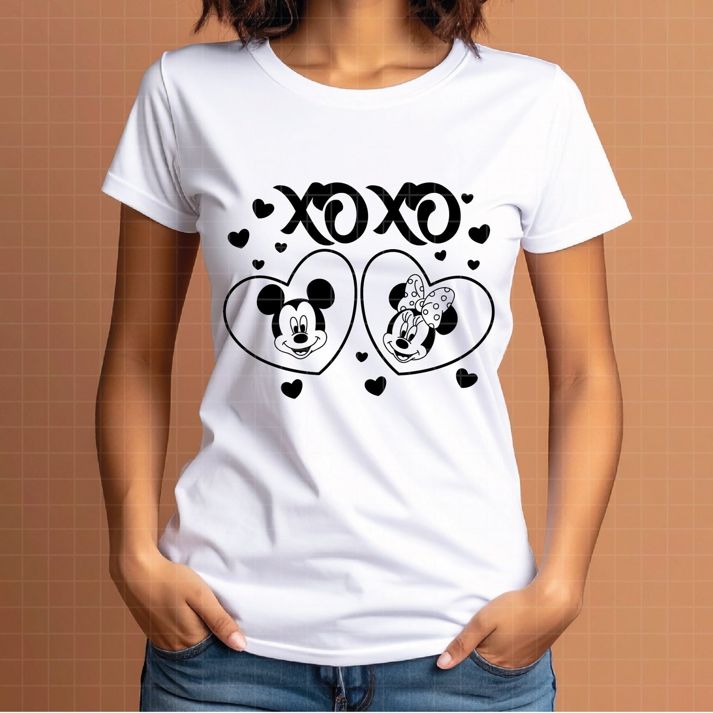 COD4548 - Mickey and minnie svg, Disney svg, mickey svg, minnie svg, mickey and Minnie Valentine's Day png