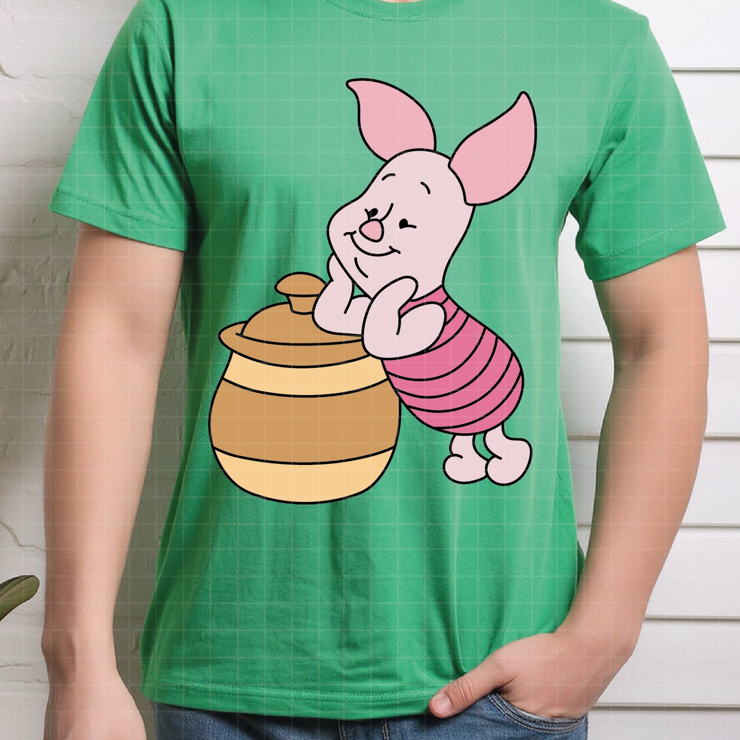 COD4554 - Piglet and pooh svg, Winnie the pooh svg, disney svg