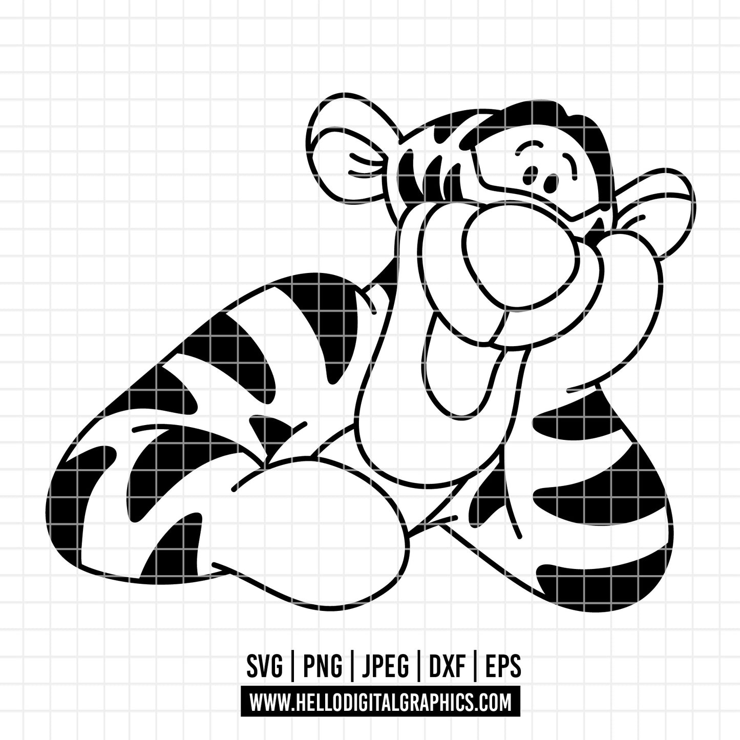 COD4556 - Igor svg, Igor png, Winnie The Pooh png, Pooh Party Supplies
