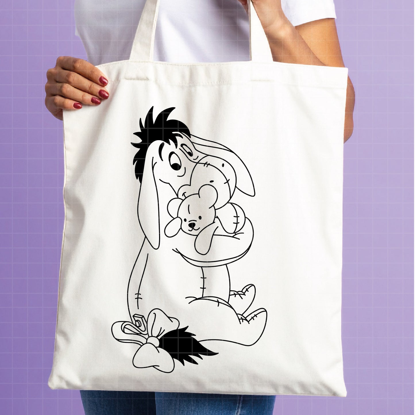 COD4561 - Igor svg, Igor png, Winnie The Pooh png, Pooh Party Supplies