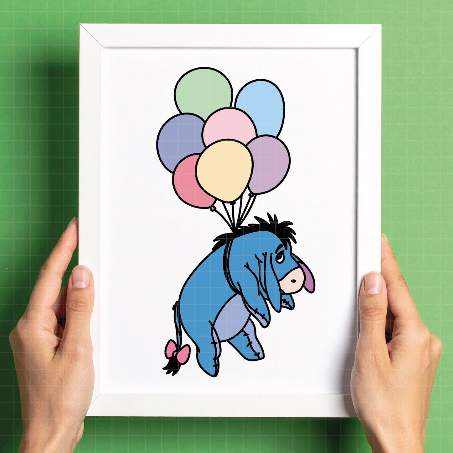 COD4565 - Igor svg, Igor png, Igor birthday svg, ballon svg,  Winnie The Pooh png, Pooh Party Supplies