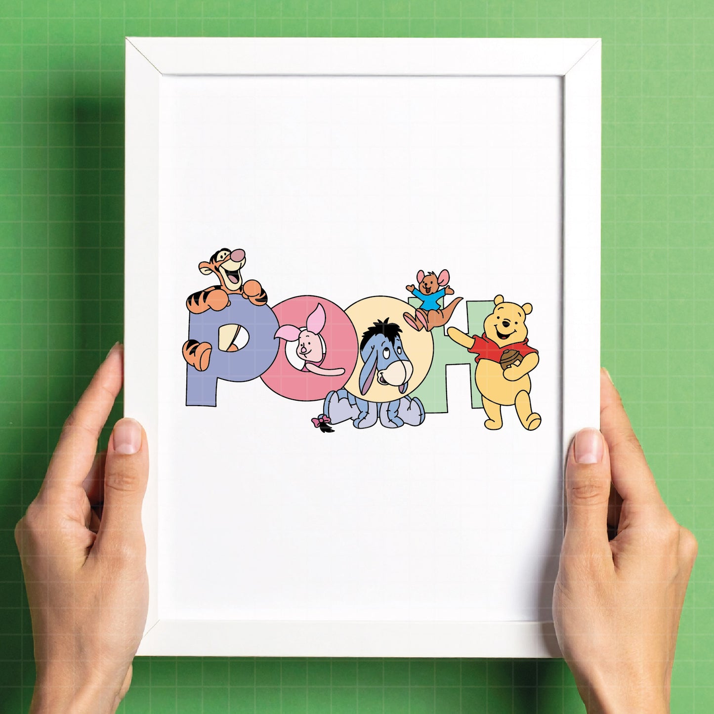 COD4569 - Winnie the pooh birthday svg, pooh sketch svg, friends svg, pooh birthday svg