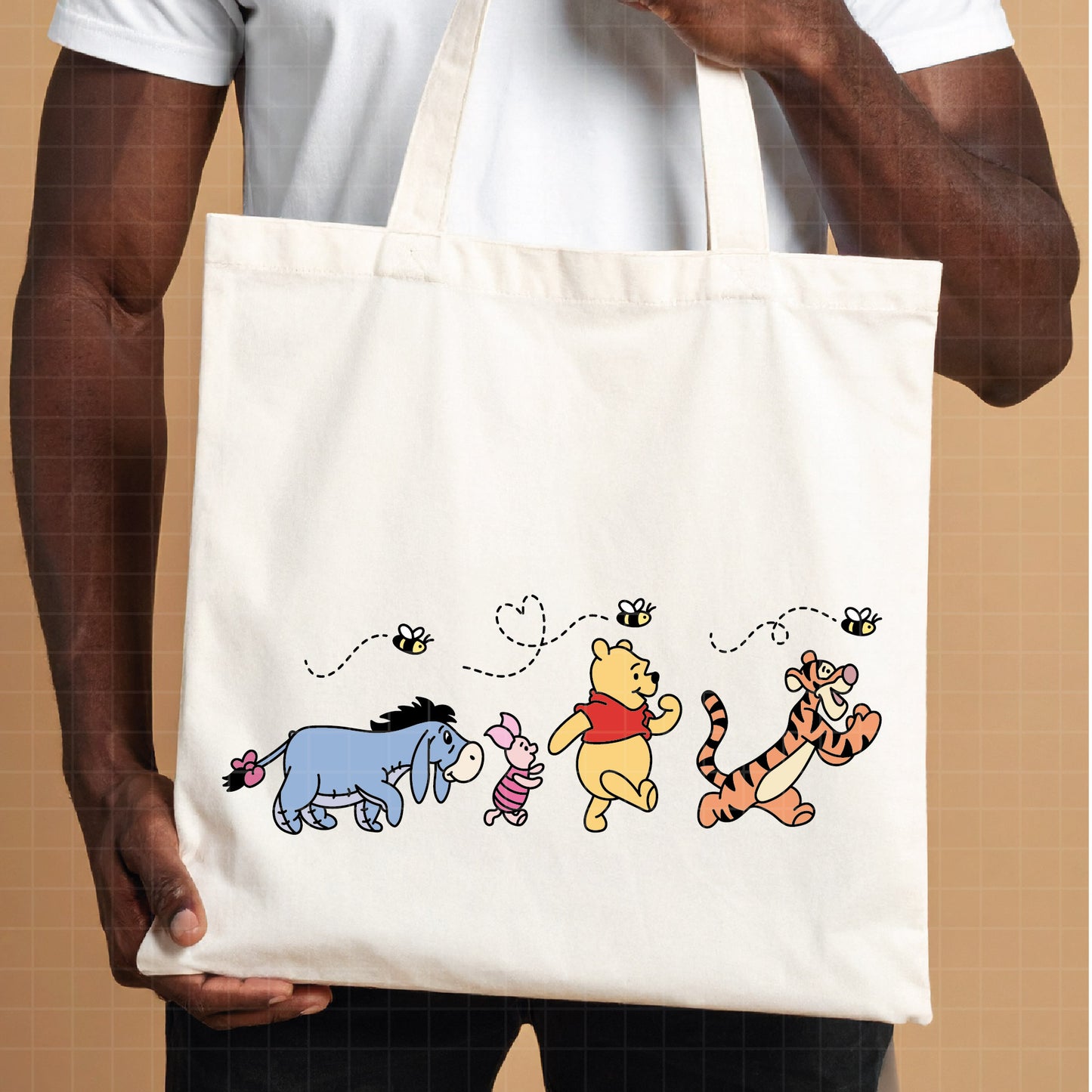 COD4570 - Winnie the pooh birthday svg, pooh sketch svg, friends svg, pooh birthday svg