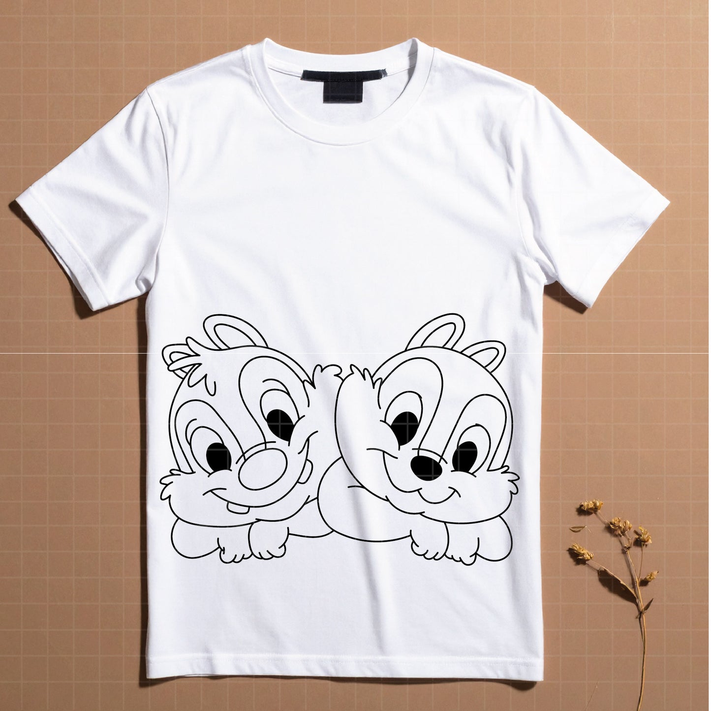 COD4573 - Chip and Dale Svg, chip Svg cut file for Cricut, Chip and Dale png, Double Trouble svg