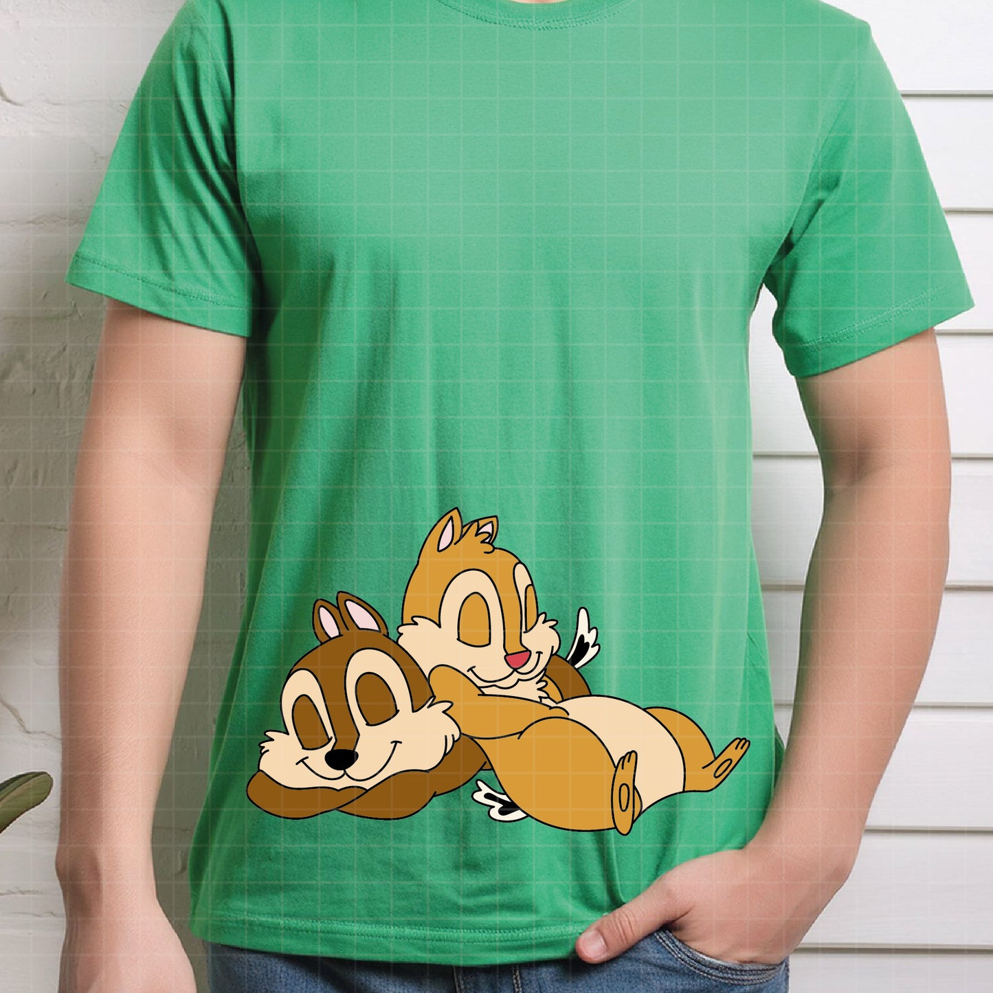 COD4574 - Chip and Dale Svg, chip Svg cut file for Cricut, Chip and Dale png, Double Trouble svg