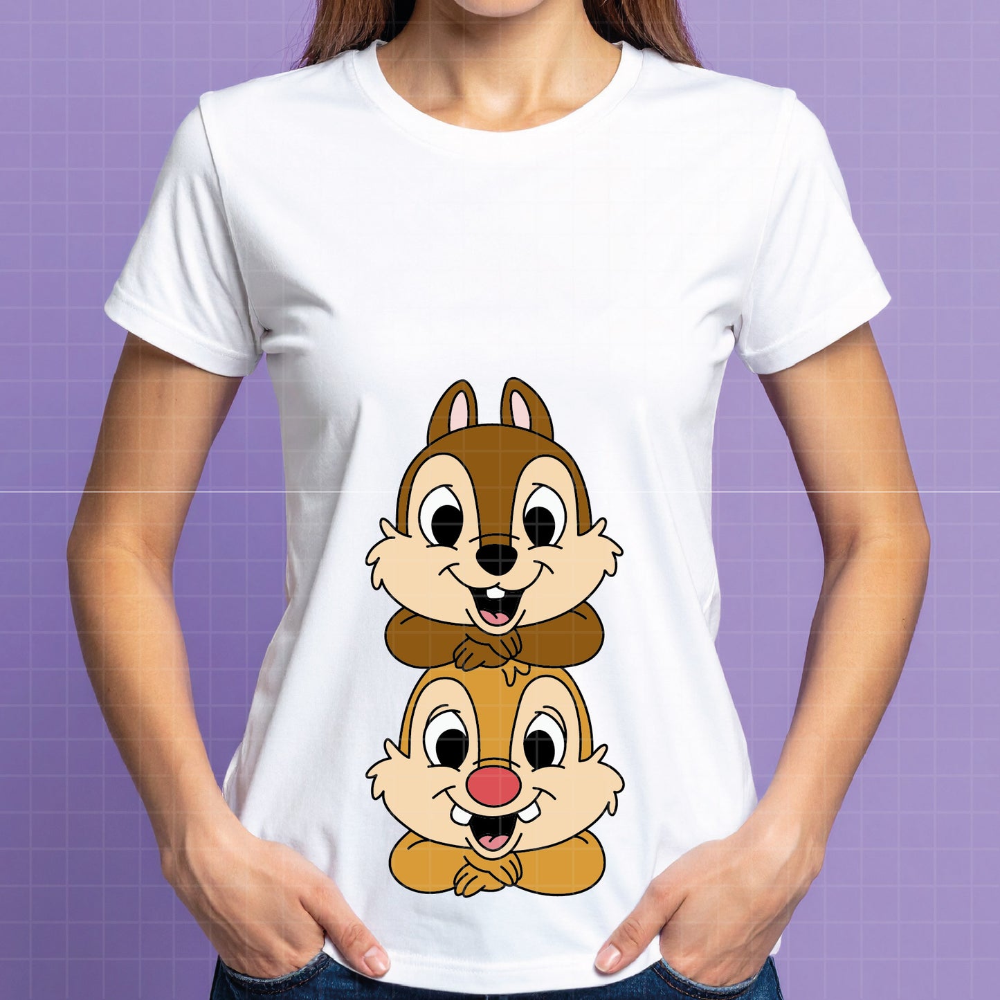 COD4575 - Chip and Dale Svg, chip Svg cut file for Cricut, Chip and Dale png, Double Trouble svg