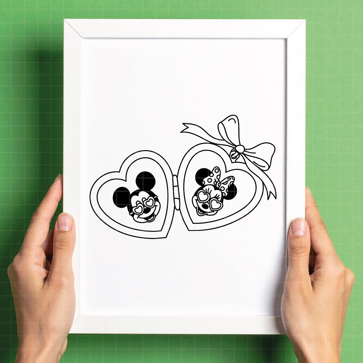 COD4581 - Mickey and minnie svg, Disney svg, mickey svg, minnie svg, mickey and Minnie Valentine's Day png