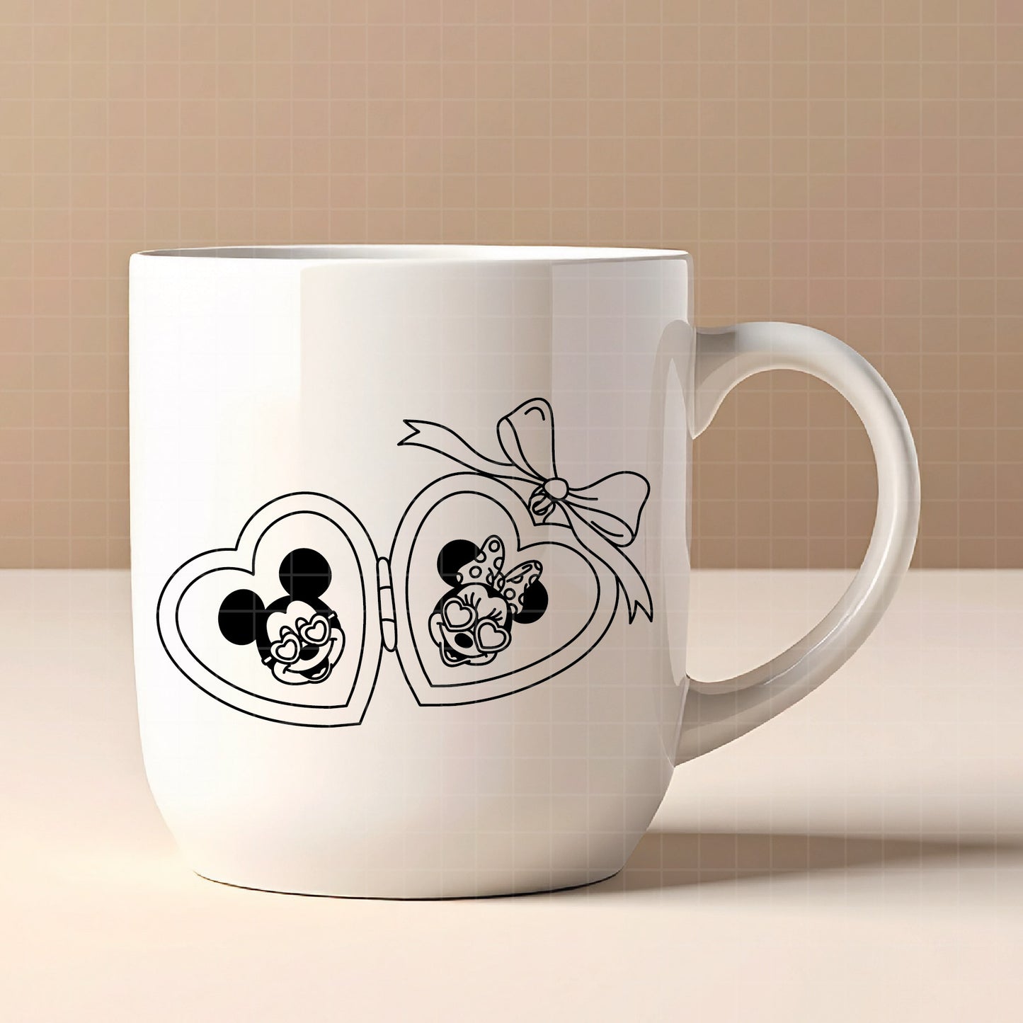 COD4581 - Mickey and minnie svg, Disney svg, mickey svg, minnie svg, mickey and Minnie Valentine's Day png