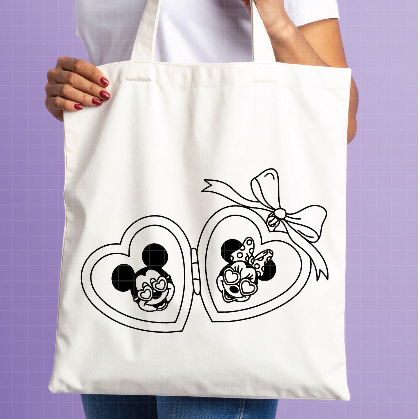 COD4581 - Mickey and minnie svg, Disney svg, mickey svg, minnie svg, mickey and Minnie Valentine's Day png