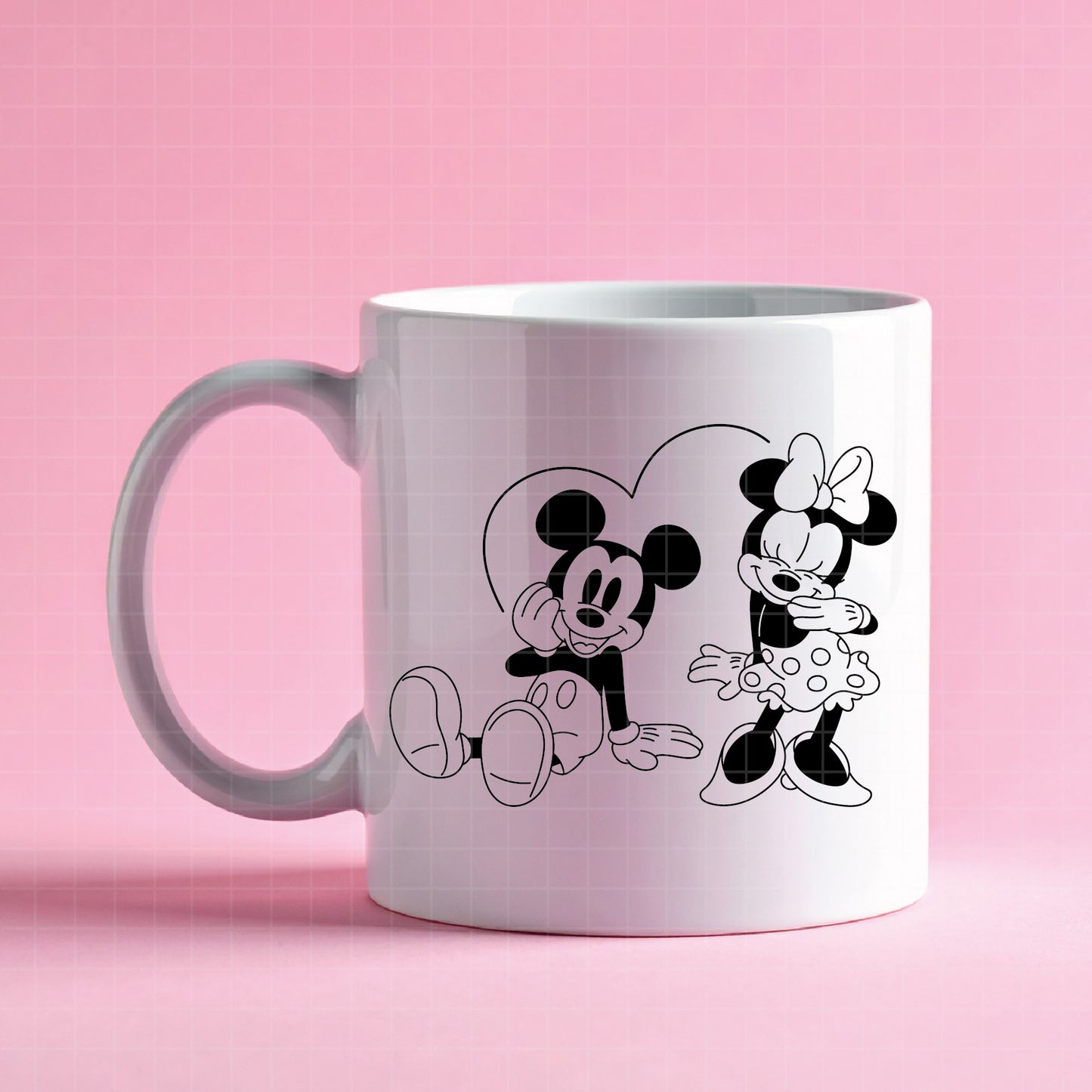 COD4582 - Mickey and minnie svg, Disney svg, mickey svg, minnie svg, mickey and Minnie Valentine's Day png