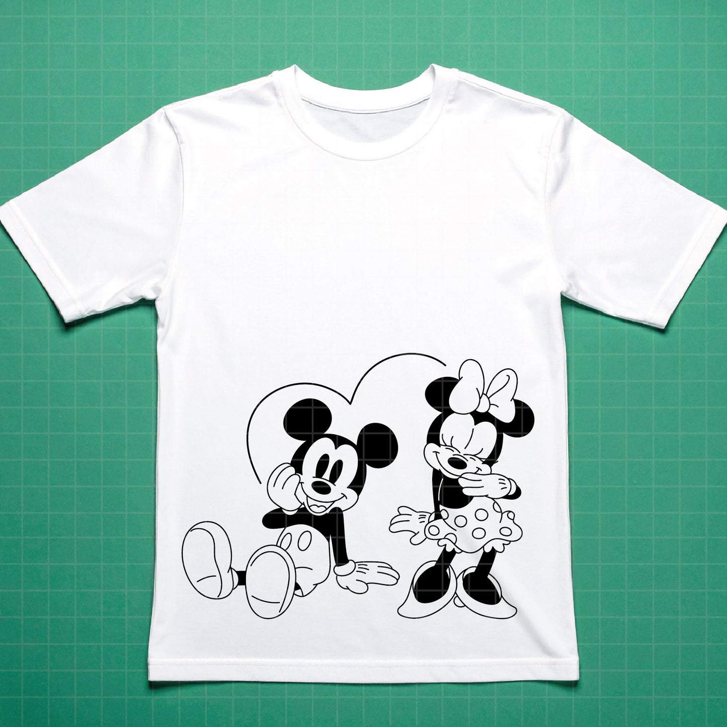 COD4582 - Mickey and minnie svg, Disney svg, mickey svg, minnie svg, mickey and Minnie Valentine's Day png