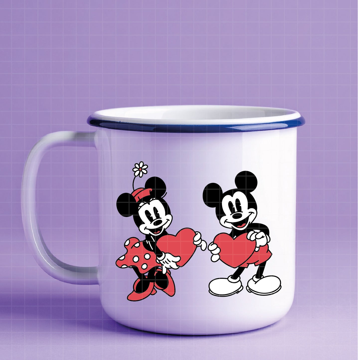 COD4584 - Mickey and minnie svg, Disney svg, mickey svg, minnie svg, mickey and Minnie Valentine's Day png
