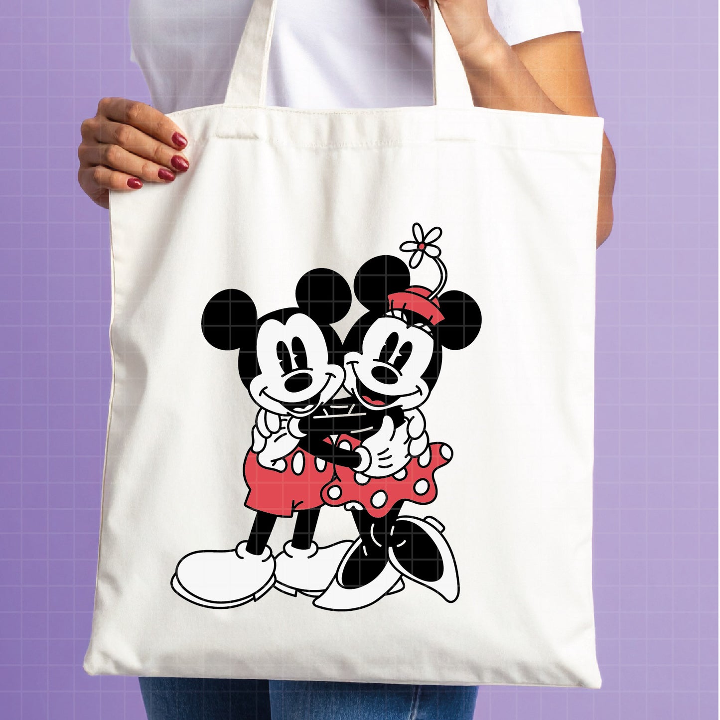COD4585 - Mickey and minnie svg, Disney svg, mickey svg, minnie svg, mickey and Minnie Valentine's Day png