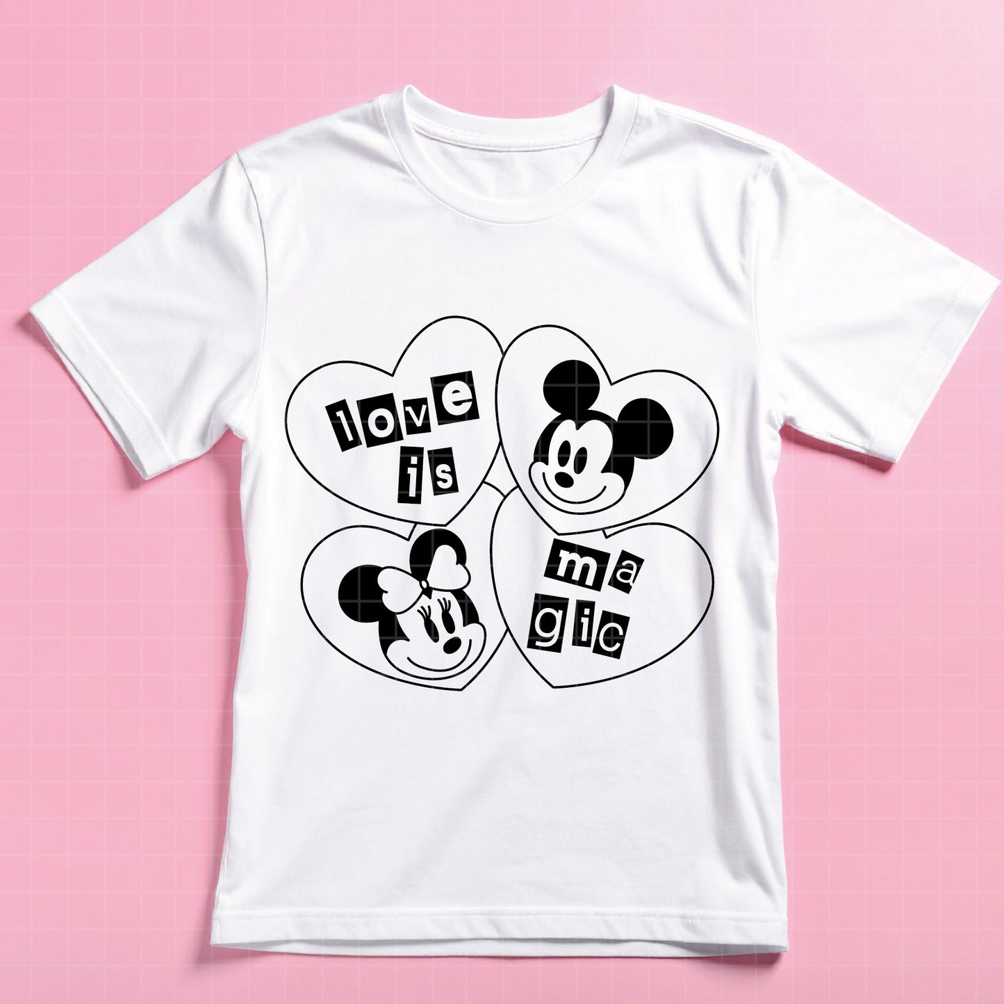 COD4587 - Mickey and minnie svg, Disney svg, mickey svg, minnie svg, mickey and Minnie Valentine's Day png