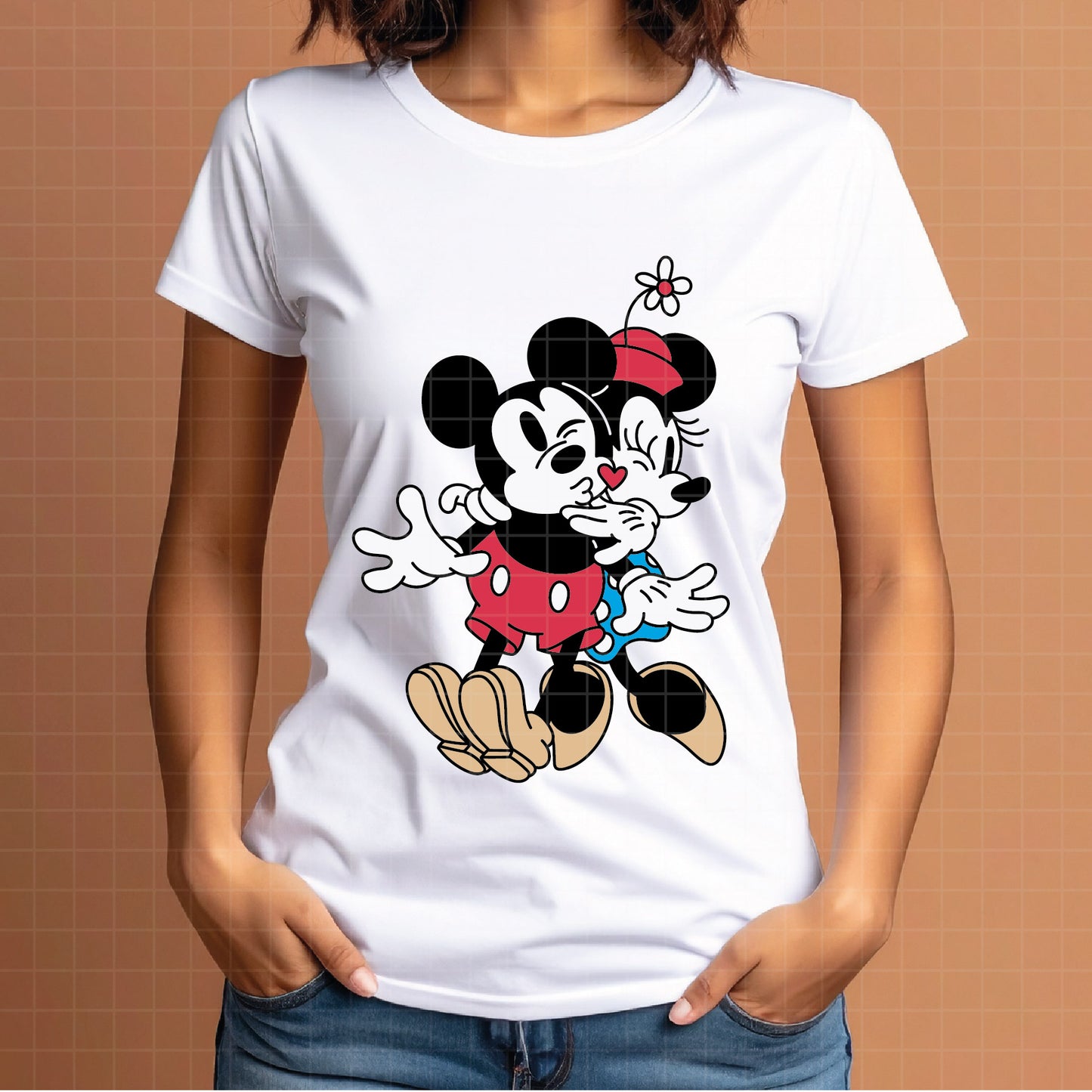 COD4588 - Mickey and minnie svg, Disney svg, mickey svg, minnie svg, mickey and Minnie Valentine's Day png
