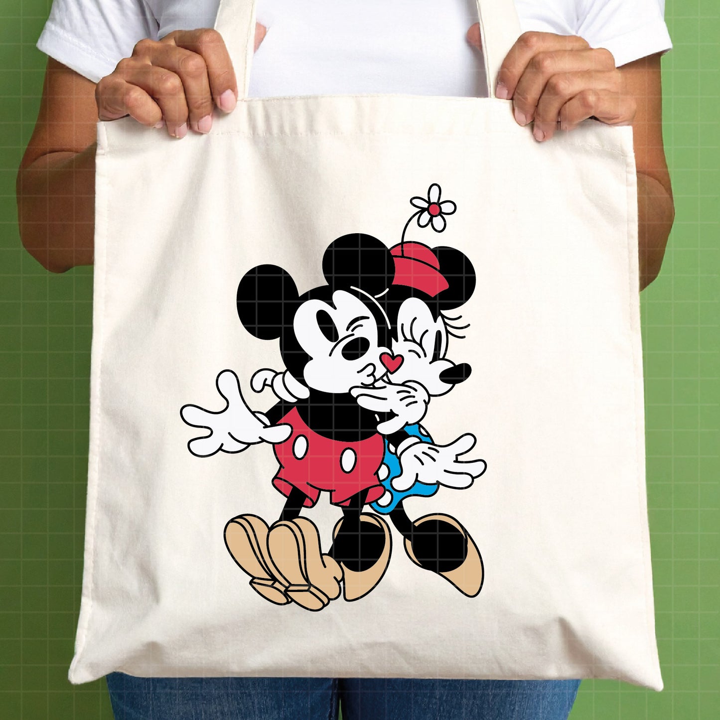 COD4588 - Mickey and minnie svg, Disney svg, mickey svg, minnie svg, mickey and Minnie Valentine's Day png