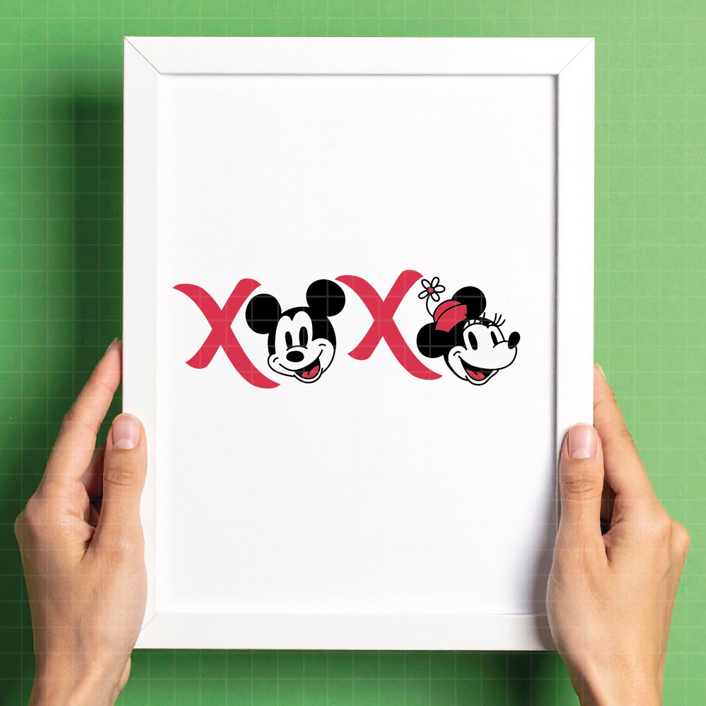 COD4589 - Mickey and minnie svg, Disney svg, mickey svg, minnie svg, mickey and Minnie Valentine's Day png