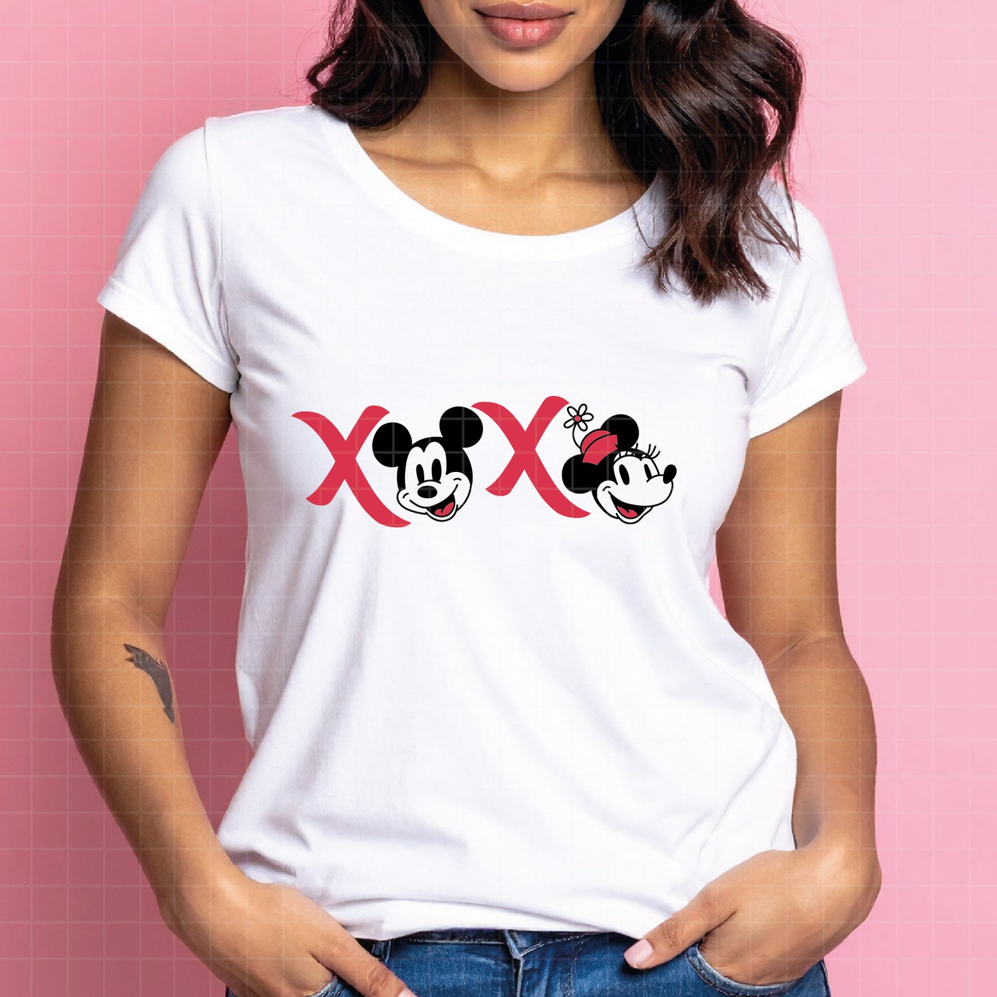 COD4589 - Mickey and minnie svg, Disney svg, mickey svg, minnie svg, mickey and Minnie Valentine's Day png