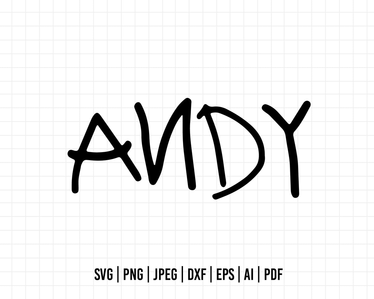 COD459- Andy svg, Toy Story svg, Andy Woody Buzz Lightyear SVG, Custom ...