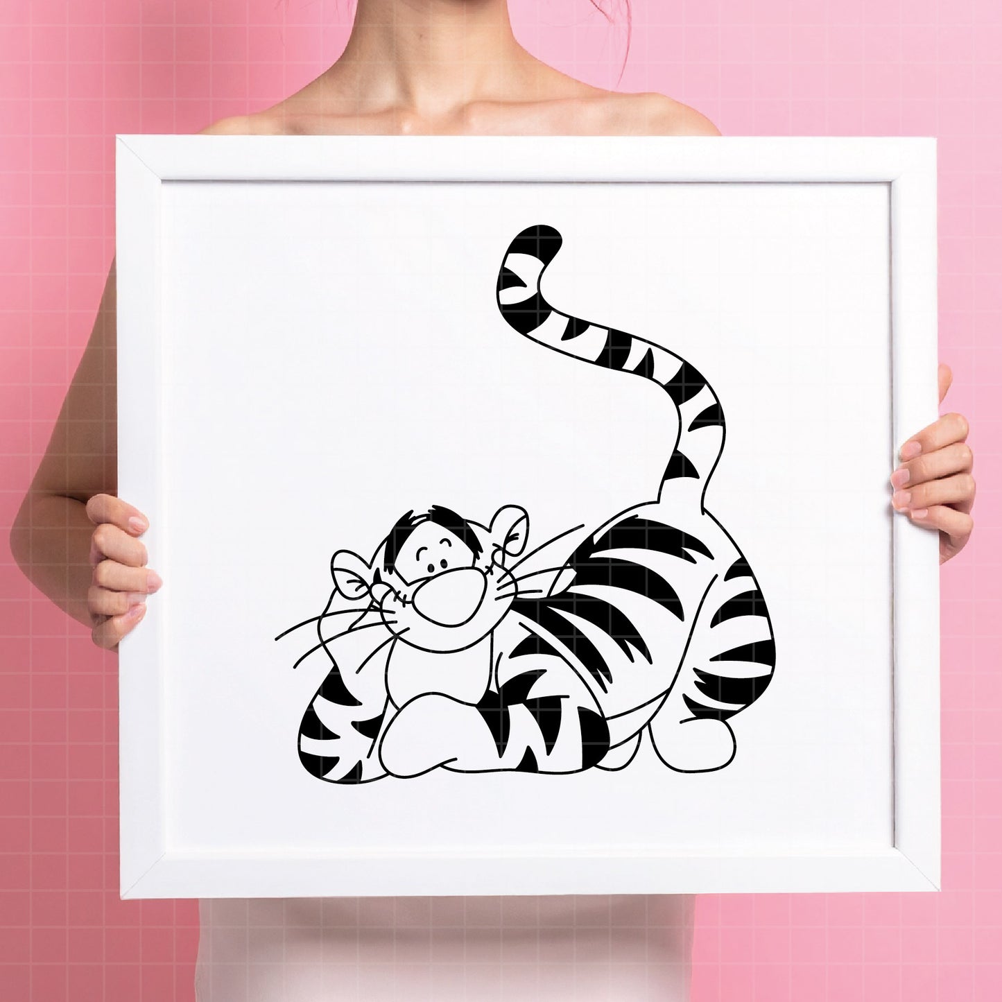 COD4596 - Tigger svg, tigger png, tigger clipart, Winnie Pooh  svg, Winnie Pooh, disney svg