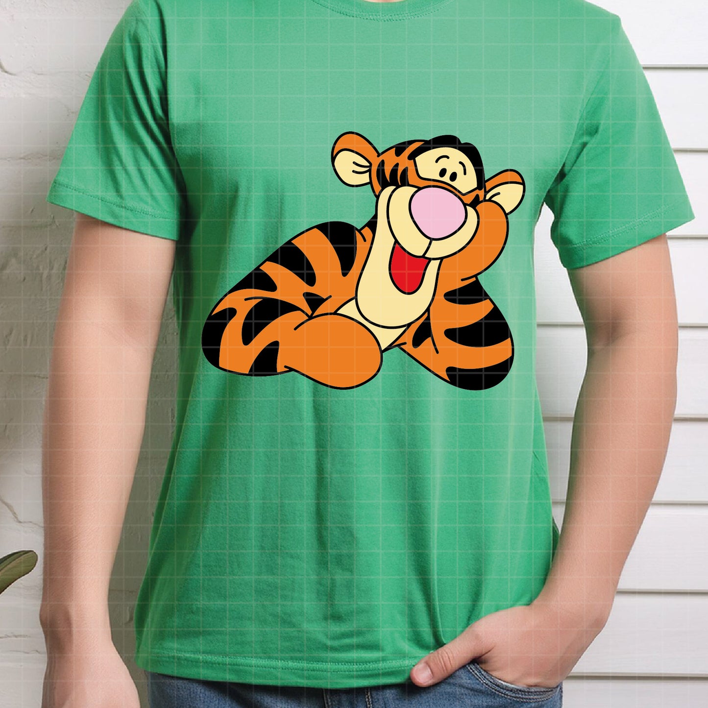 COD4598- Tigger svg, tigger png, tigger clipart, Winnie Pooh  svg, Winnie Pooh, disney svg