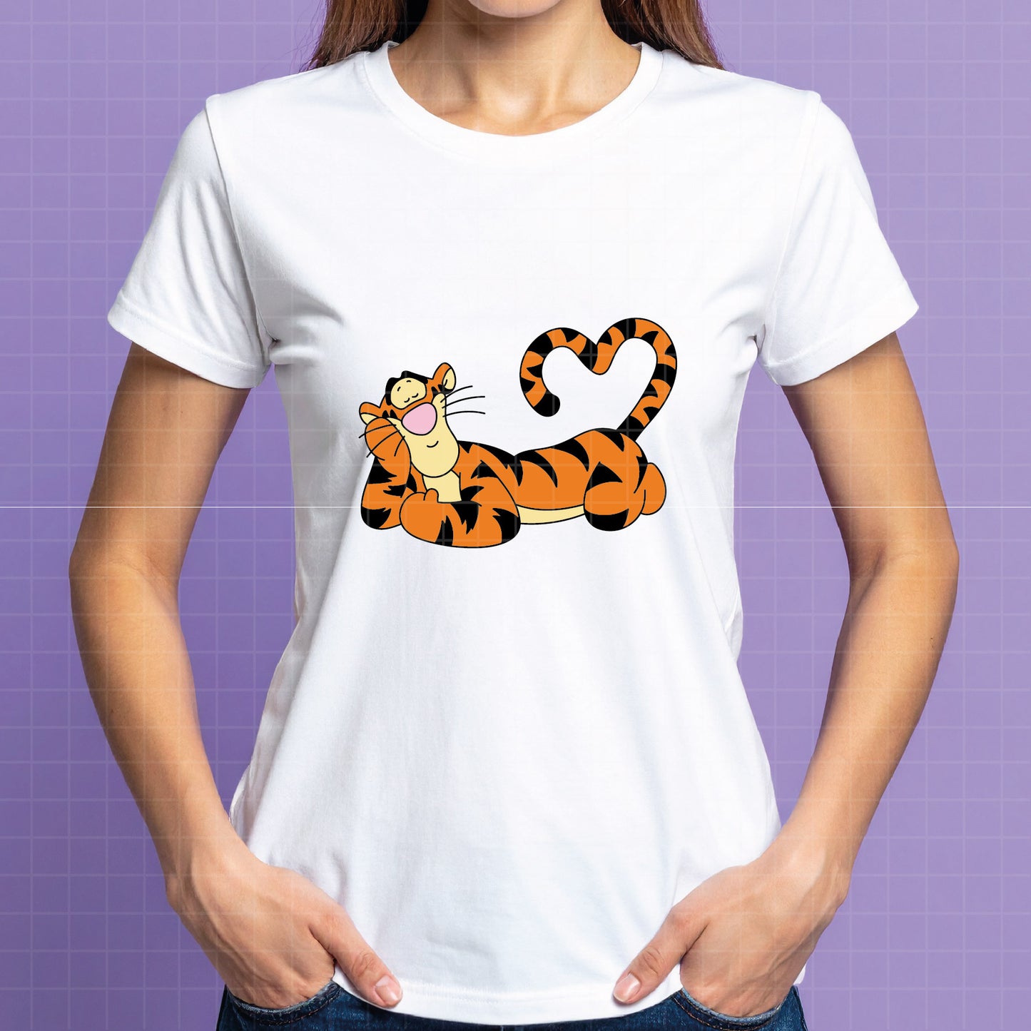 COD4599- Tigger svg, tigger png, tigger clipart, Winnie Pooh  svg, Winnie Pooh, disney svg