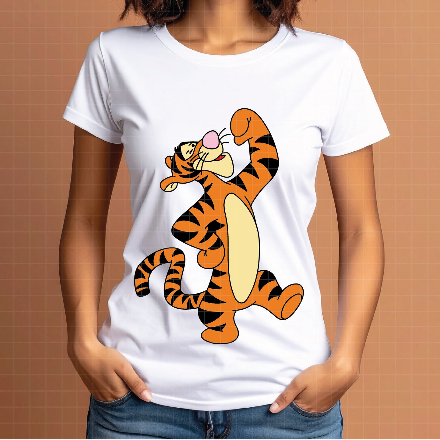 COD4600 - Tigger svg, tigger png, tigger clipart, Winnie Pooh  svg, Winnie Pooh, disney svg