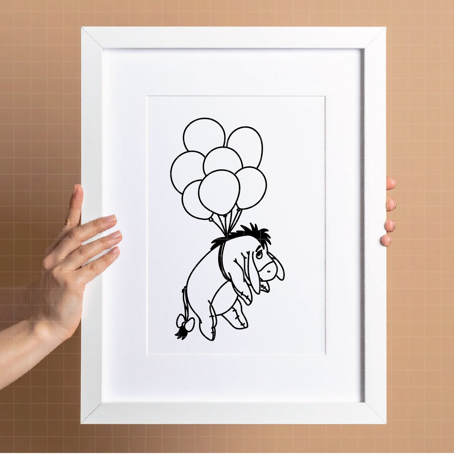 COD4603 - Igor svg, Igor png, Igor birthday svg, ballon svg,  Winnie The Pooh png, Pooh Party Supplies