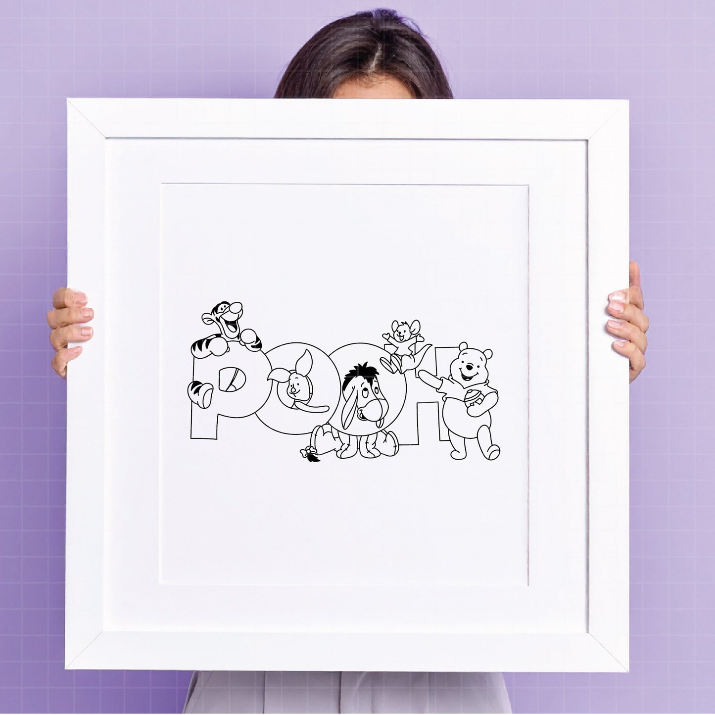 COD4606 - Winnie the pooh birthday svg, pooh sketch svg, friends svg, pooh birthday svg