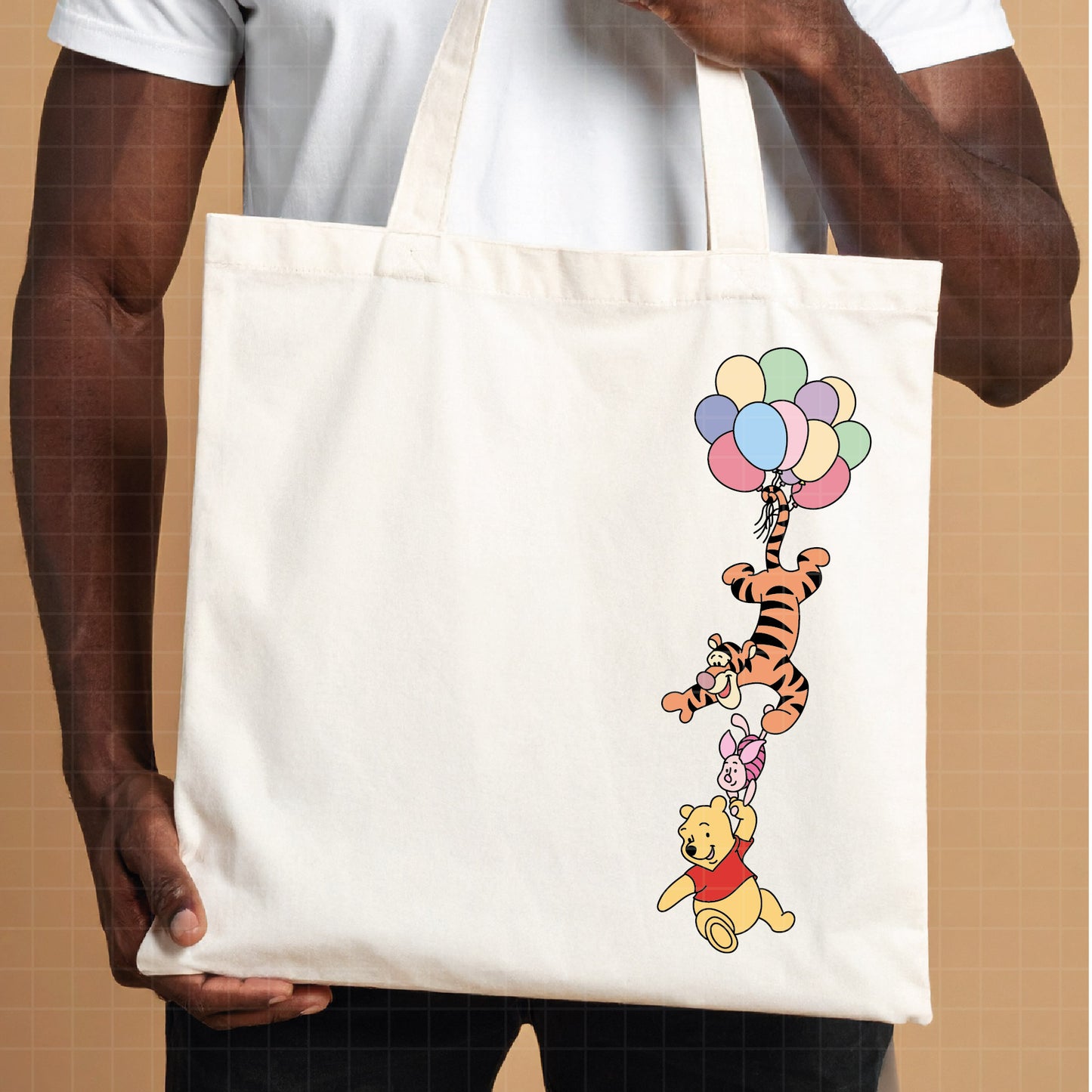 COD4610 - Winnie the pooh birthday svg, pooh sketch svg, friends svg, pooh birthday svg