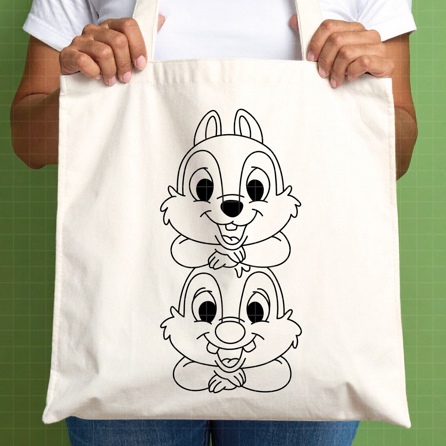 COD4612 - Chip and Dale Svg, chip Svg cut file for Cricut, Chip and Dale png, Double Trouble svg