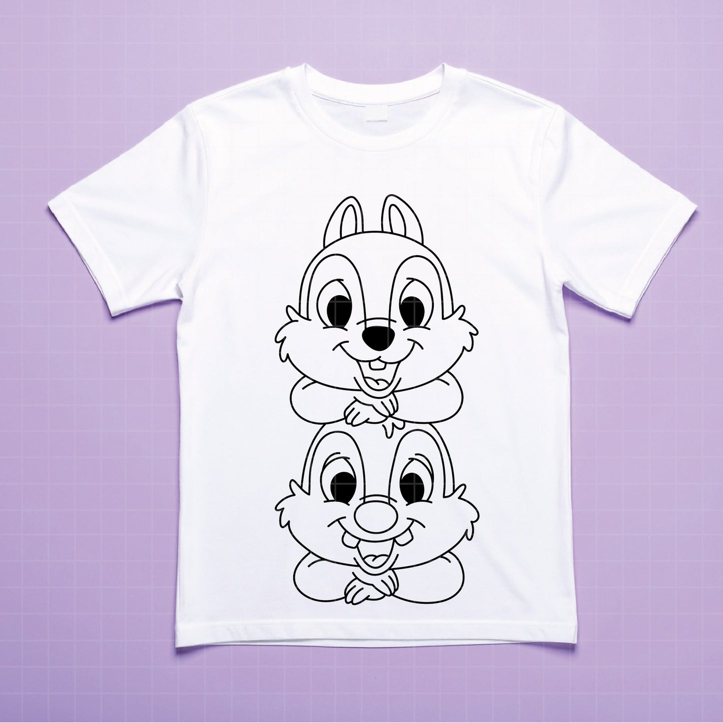 COD4612 - Chip and Dale Svg, chip Svg cut file for Cricut, Chip and Dale png, Double Trouble svg