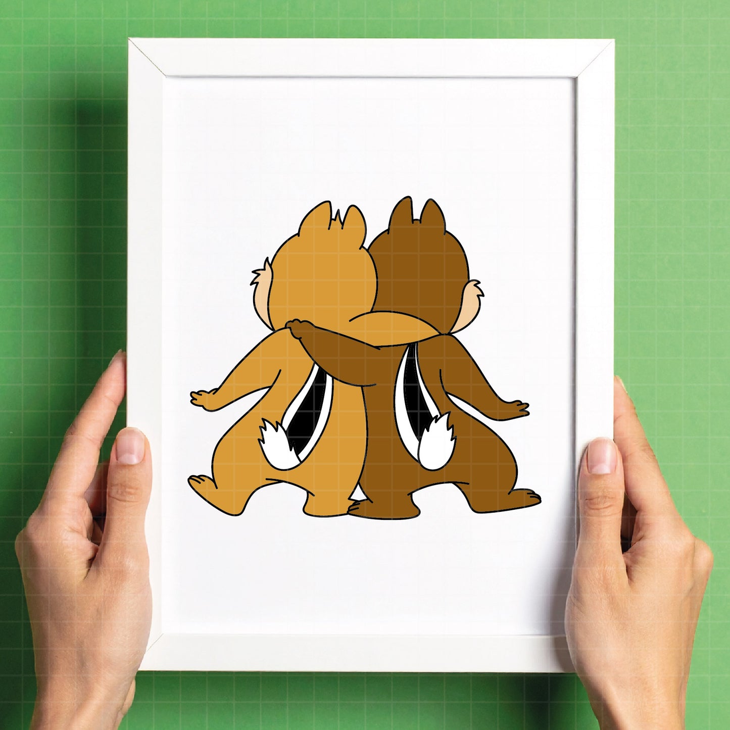COD4613 - Chip and Dale Svg, chip Svg cut file for Cricut, Chip and Dale png, Double Trouble svg