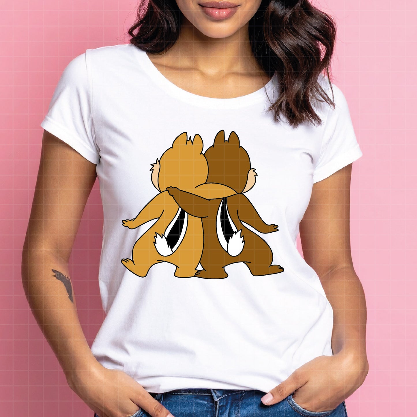 COD4613 - Chip and Dale Svg, chip Svg cut file for Cricut, Chip and Dale png, Double Trouble svg
