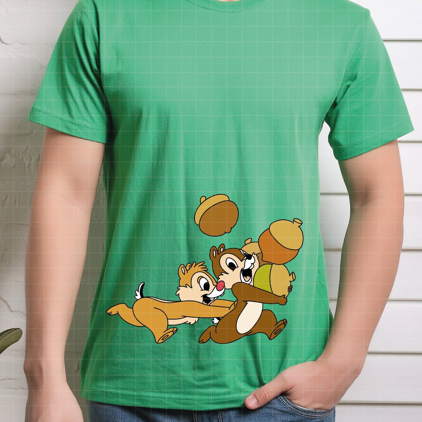 COD4614 - Chip and Dale Svg, chip Svg cut file for Cricut, Chip and Dale png, Double Trouble svg