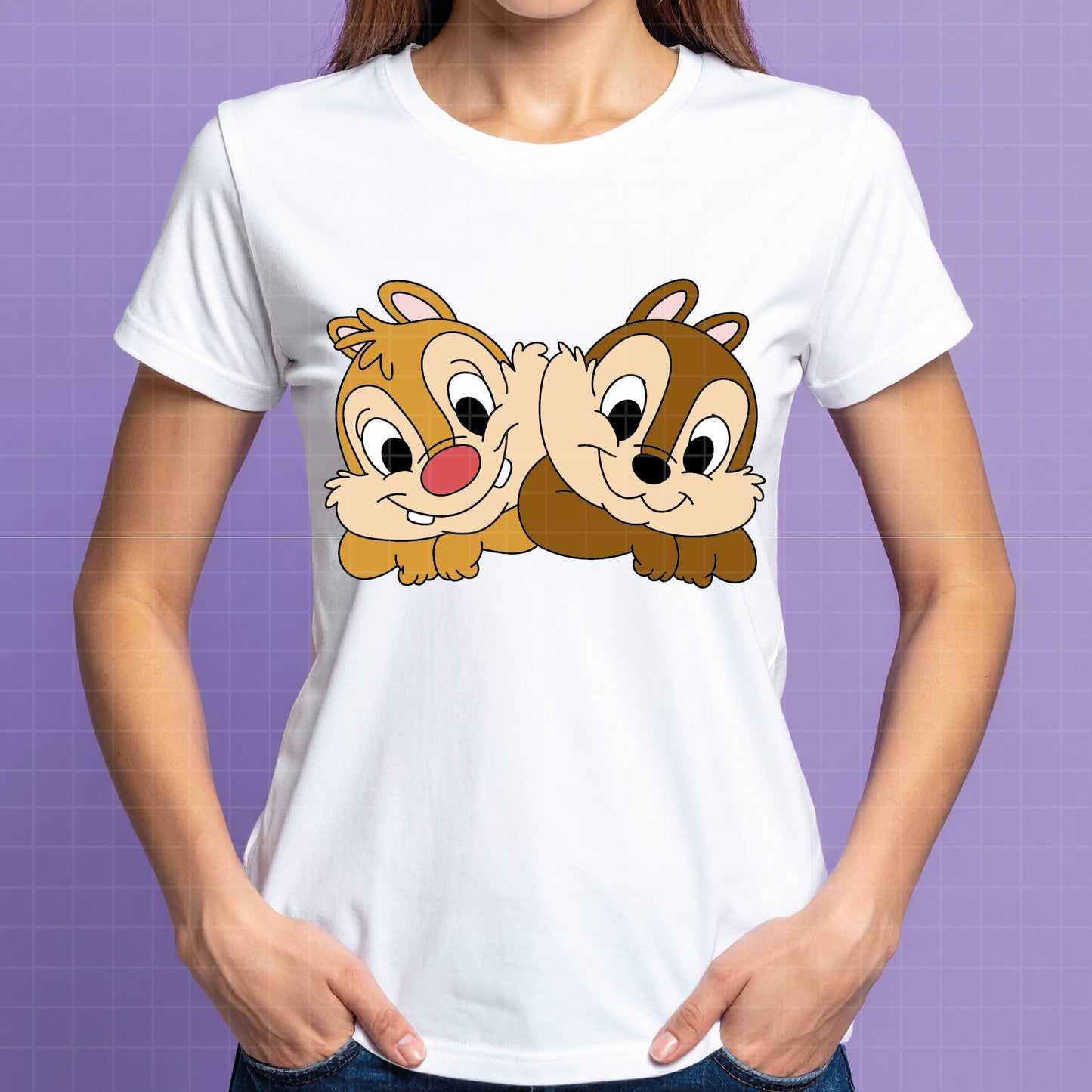 COD4615 - Chip and Dale Svg, chip Svg cut file for Cricut, Chip and Dale png, Double Trouble svg