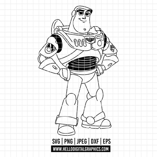 COD4616 - Toy Story PNG, Toy Story Clipart, Toy Story SVG, Buzz Lightyear Woody