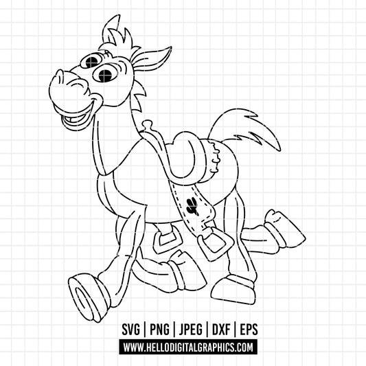COD4618 - Bullseye png, Toy Story PNG, Toy Story Clipart, Toy Story SVG, Buzz Lightyear Woody