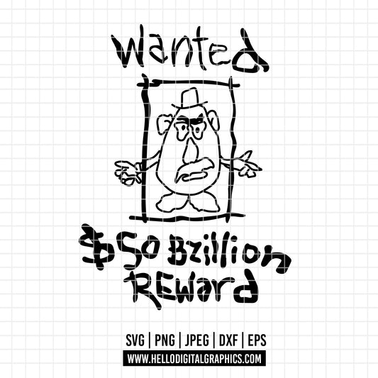 COD4622 - Mr. Potato Head png, Toy Story PNG, Toy Story Clipart, Toy Story SVG