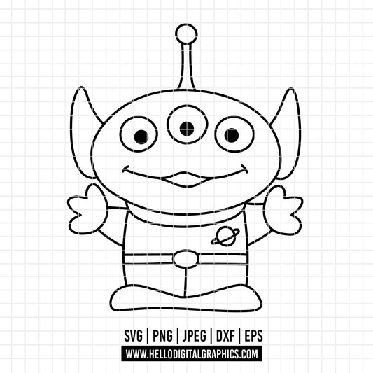 COD4625 - Little Green Men png, Toy Story PNG, Toy Story Clipart, Toy Story SVG