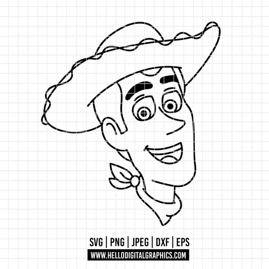 COD4631 - Woody png, Toy Story PNG, Toy Story Clipart, Toy Story SVG, Buzz Lightyear