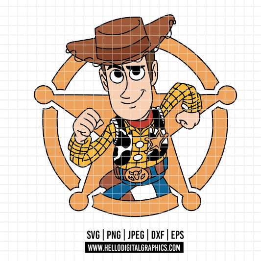 COD4633 - Woody png, Toy Story PNG, Toy Story Clipart, Toy Story SVG, Buzz Lightyear