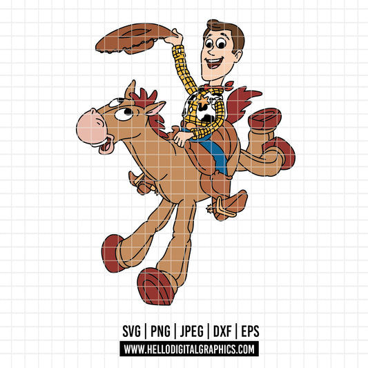 COD4634 - Woody png, Toy Story PNG, Toy Story Clipart, Toy Story SVG, Buzz Lightyear