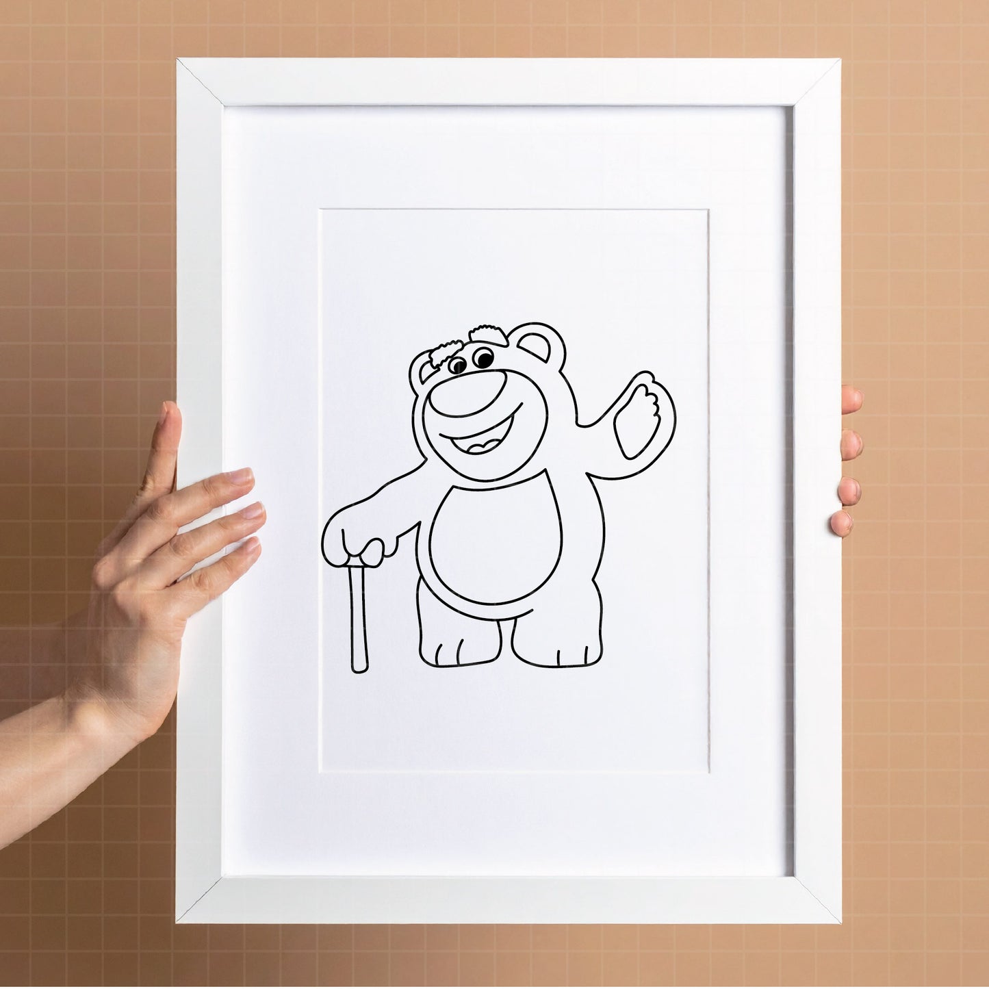 COD4635 -Lotso png, Toy Story PNG, Toy Story Clipart, Toy Story SVG