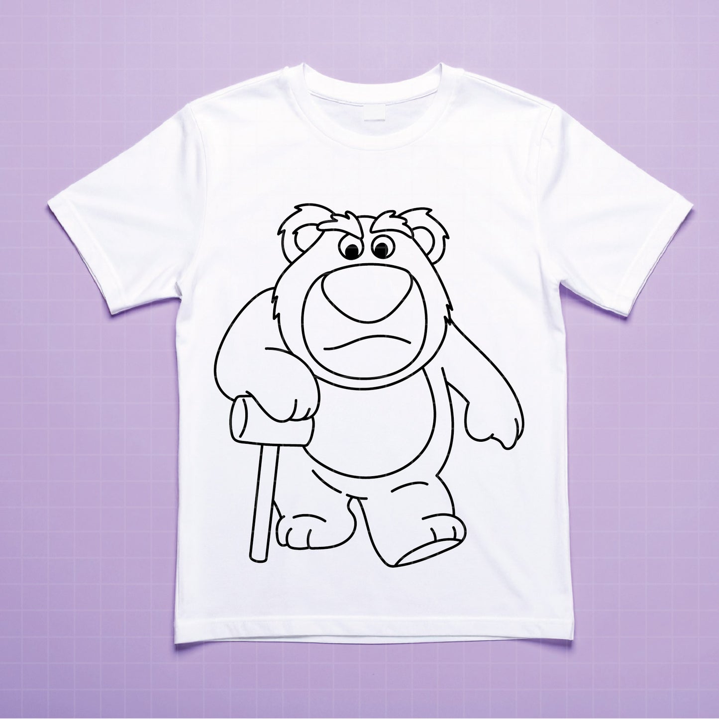 COD4636 -Lotso png, Toy Story PNG, Toy Story Clipart, Toy Story SVG