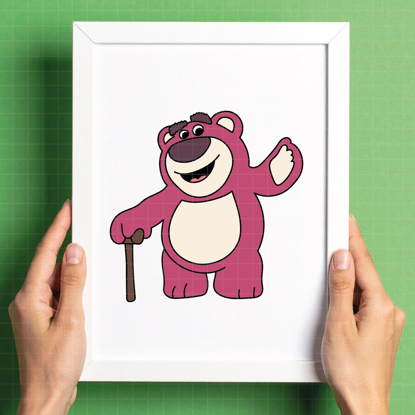COD4637 -Lotso png, Toy Story PNG, Toy Story Clipart, Toy Story SVG