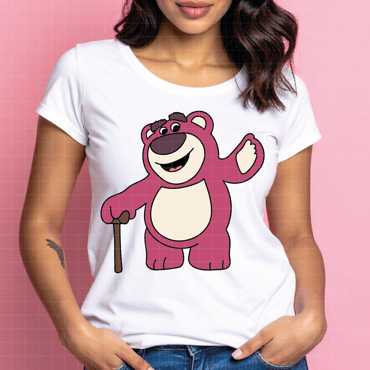 COD4637 -Lotso png, Toy Story PNG, Toy Story Clipart, Toy Story SVG