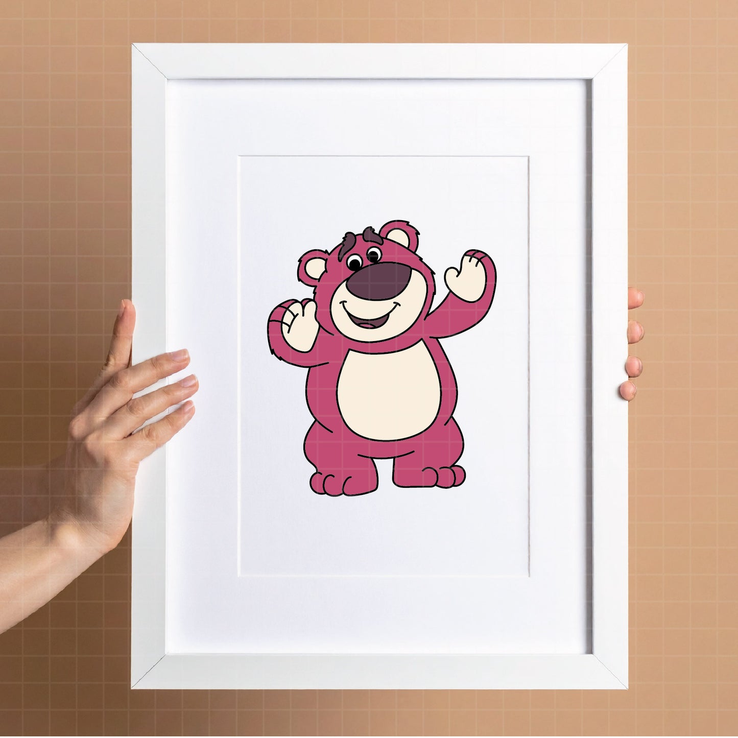COD4639 - Lotso png, Toy Story PNG, Toy Story Clipart, Toy Story SVG