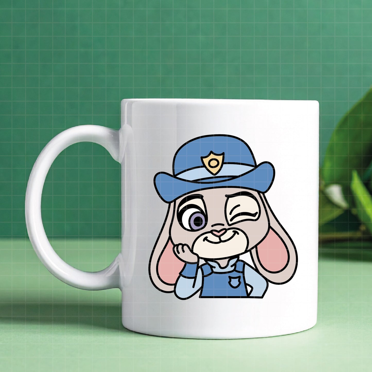 COD4647 - Zootopia SVG, Zootopia PNG, EPS -Judith png, Outline clipart vector