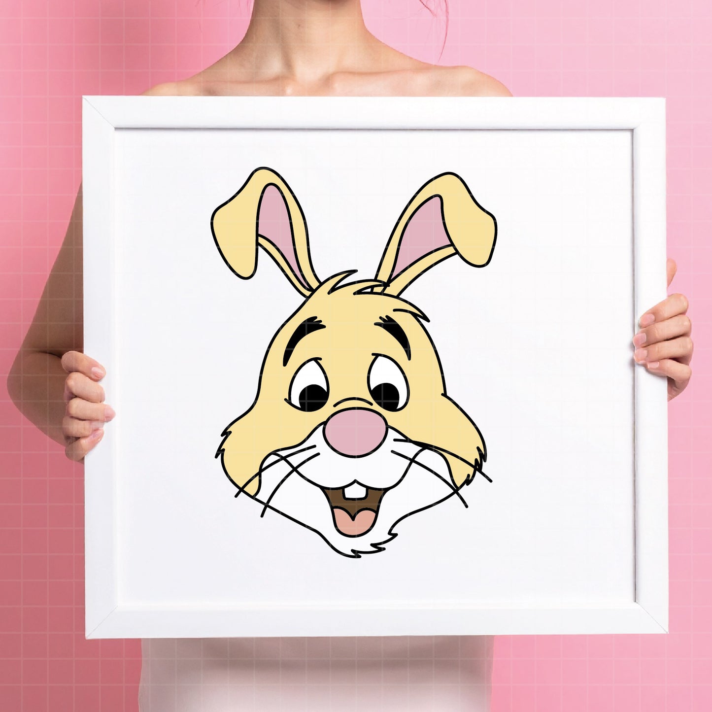 COD4652 - Winnie the pooh rabbit svg, pooh sketch svg, friends svg, pooh birthday svg